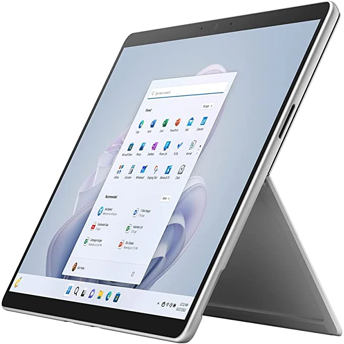 Surface Pro 9 Intel i5 silver platinum