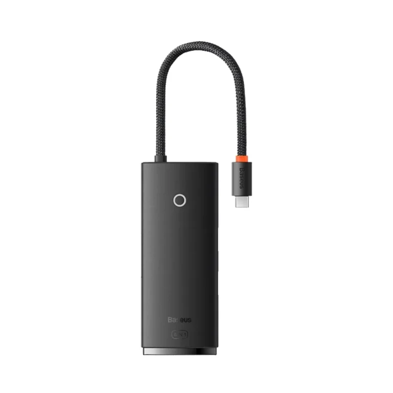 هاب Type-C باسئوس 6 پورت مدل WKQX050001
